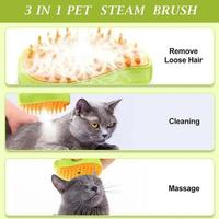 Pet Steam Grooming Brush